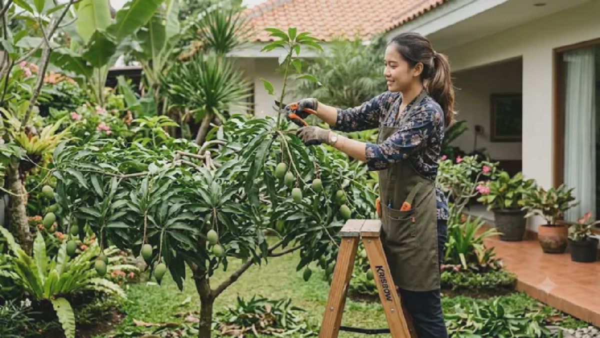 Teknik Pemangkasan Tingkatkan Produktivitas Pohon Buah di Pekarangan Rumah