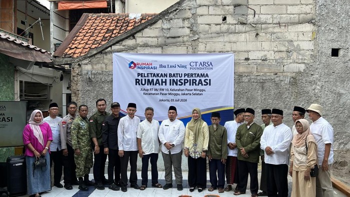 Warga Sambut Rumah Inspirasi CT ARSA di Jaksel: Bantu Anak-anak Kejar Mimpi