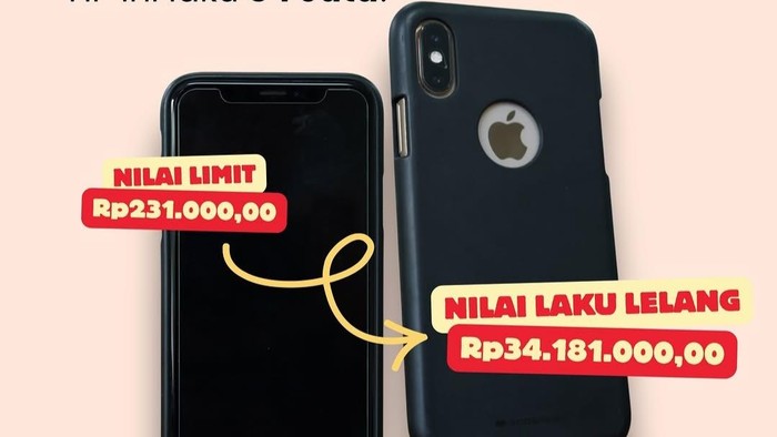 iPhone XS Sitaan KPK Laku Rp 34 Juta, Harga Awal Cuma Rp 231 Ribu