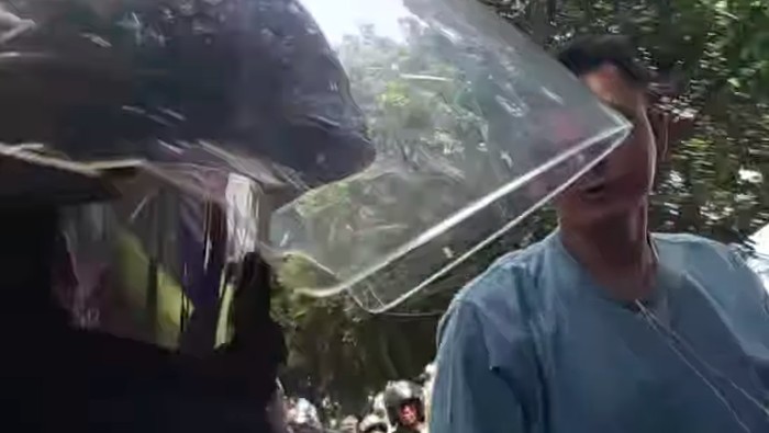 Viral Pemotor Tiba-tiba Dipukul 'Bang Jago' Pakai Ninja di Jaksel, Polisi Turun Tangan