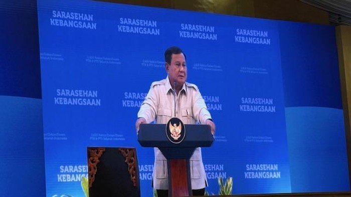 Prabowo: 4 Kali Saya Kalah tapi Tidak Ganggu Pemimpin