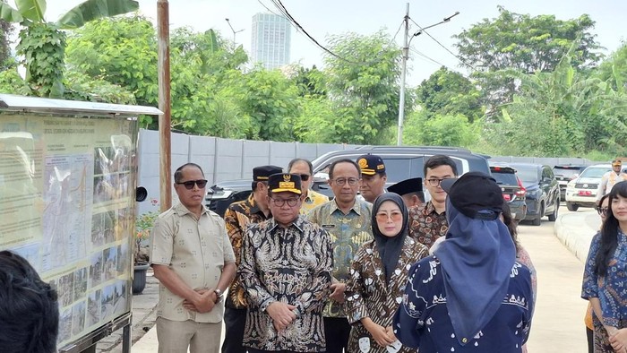 Pramono Minta Penataan Kali Grogol Dituntaskan, Sisa 600 Meter Dikebut