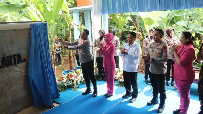 Polda Metro Resmikan Fasilitas Air Bersih di Bojongsari, 815 Warga Terbantu