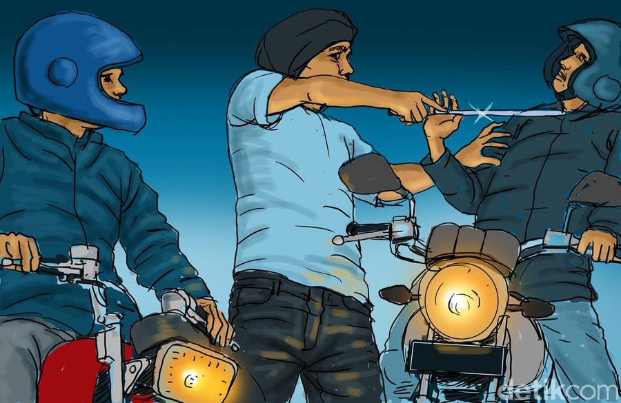 Viral Pria di Bekasi Terkapar Dibacok Saat Dibegal, Polisi Usut