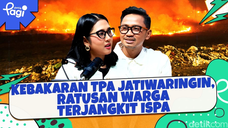 Kebakaran TPA Jatiwaringin Meluas, 154 Warga Derita Gangguan Pernapasan