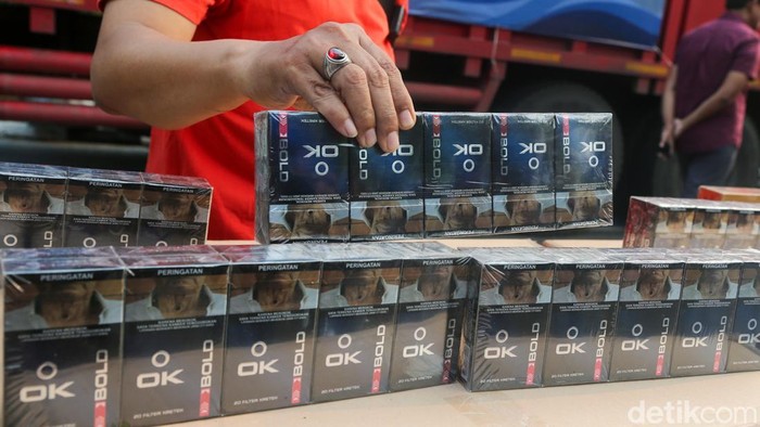 Penyelundupan 8,26 Juta Batang Rokok Ilegal Terbongkar, Begini Modusnya
