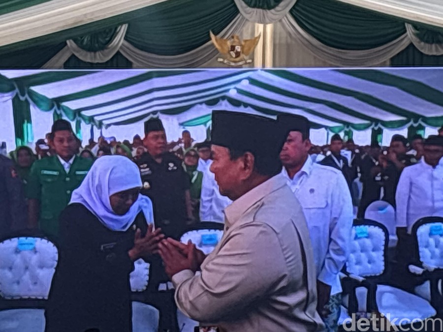 Prabowo Hadiri Munas dan Konbes NU di Bangkalan Madura