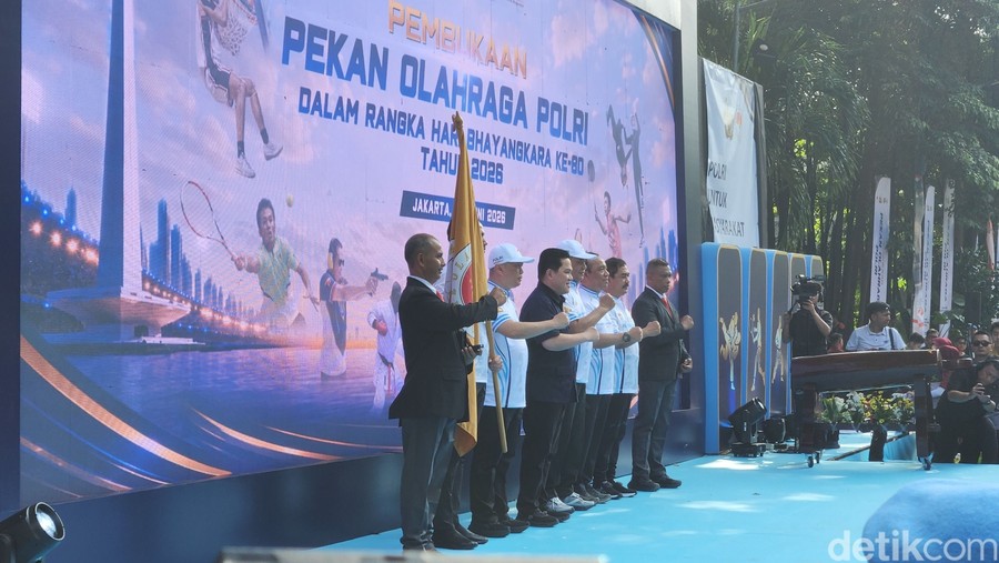 Pekan Olahraga Polri 2026 Resmi Dibuka di Polda Metro Jaya, Diikuti Ribuan Atlet