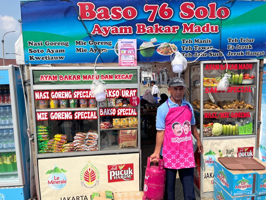 Pertamina Distribusikan Puluhan Bright Gas 5,5 Kg ke Pelaku UMK Kuliner di Jakarta Fair 2026