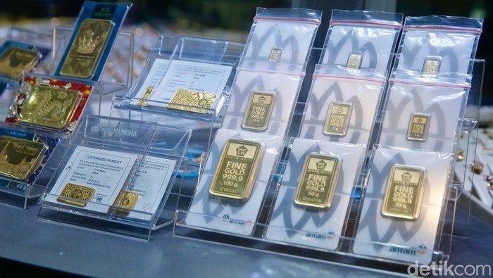 Harga Emas Naik Jadi Rp 2.673.000 per Gram