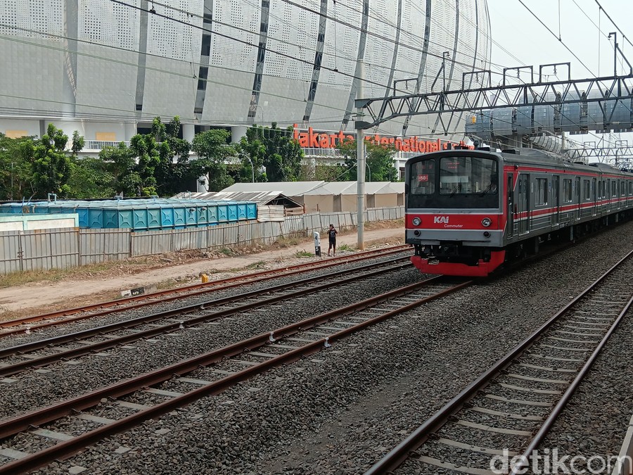Stasiun KRL Jakarta International Stadium Resmi Beroperasi, Akses Nonton Bola dan Konser Makin Mudah