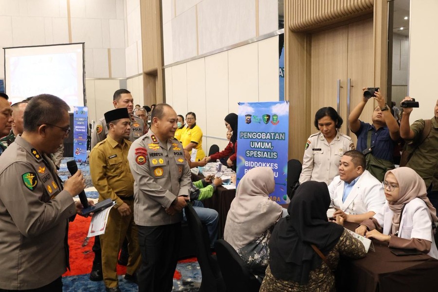 Polda Riau Siapkan 14 Layanan Medis Gratis dalam Puncak Bakti Kesehatan Hari Bhayangkara ke-80