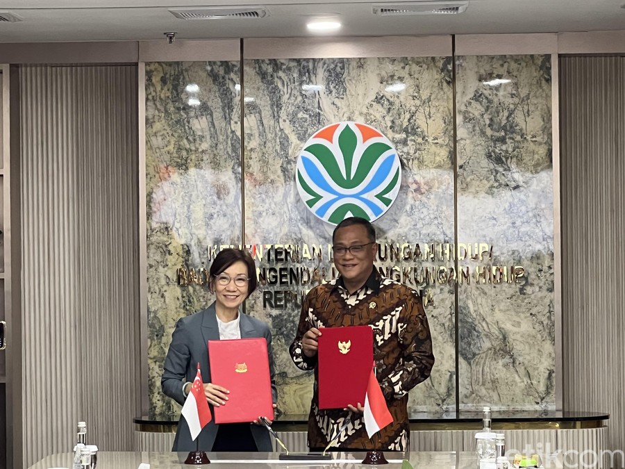 RI dan Singapura Luncurkan Kerja Sama Strategis: Mitigasi Perpanjangan El Nino, Karhutla, hingga Tata Kelola Sampah