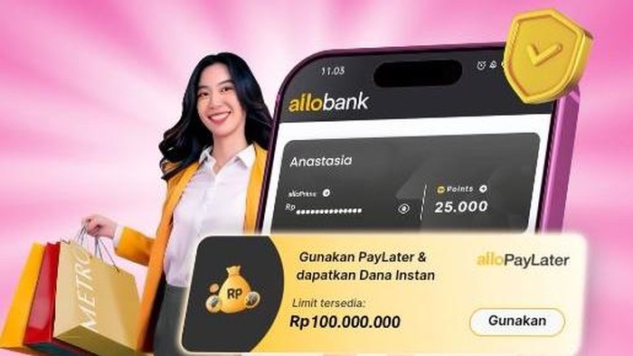 Bunga Allo Paylater Tetap Meski BI Rate Naik