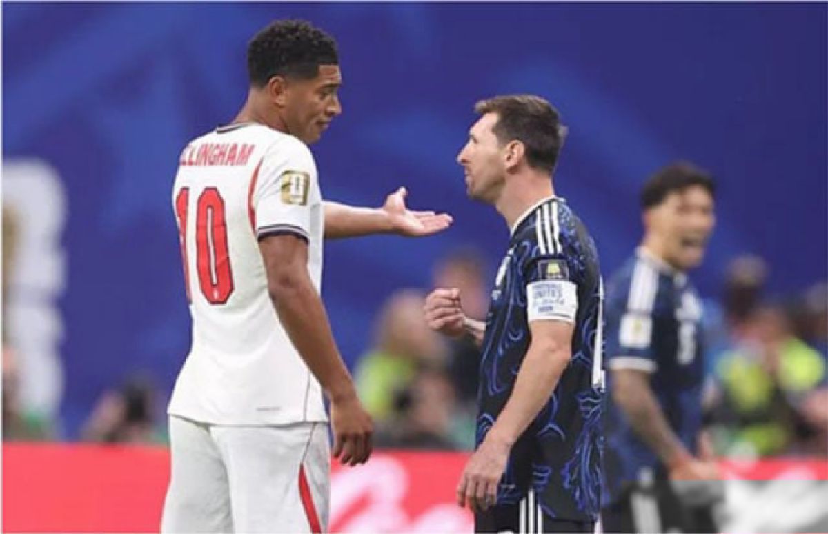 Messi dan Bellingham Adu Mulut di Semifinal Piala Dunia