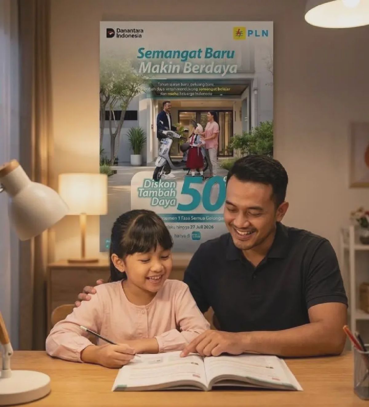Sambut Tahun Ajaran Baru, PLN Tawarkan Diskon 50% Tambah Daya
