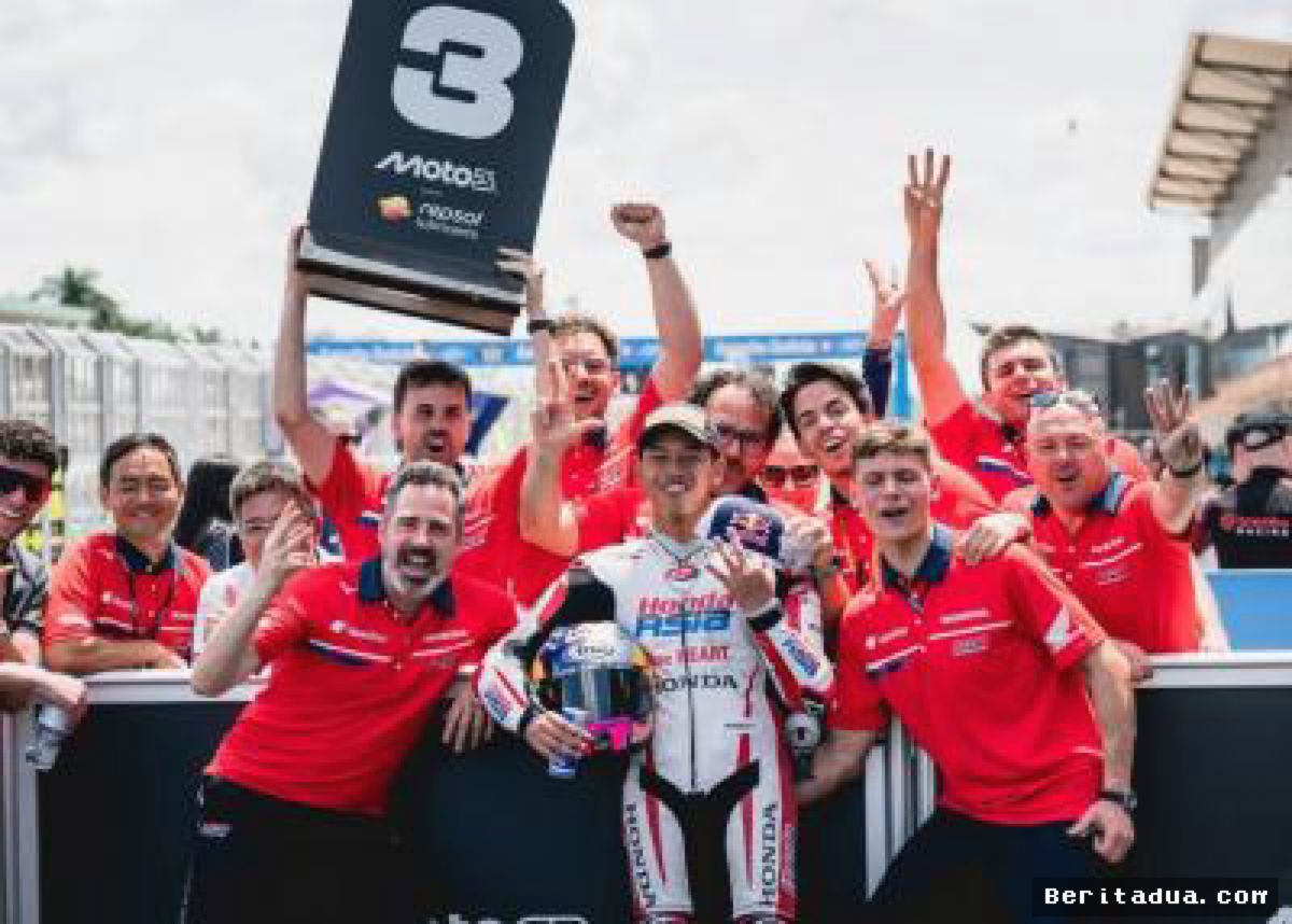 Veda Ega Pratama Jadi Tulang Punggung Honda di Moto3 Jerman 2026