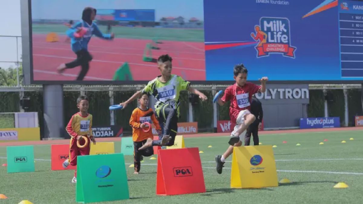 MilkLife Athletics Challenge — Kanga's Escape Jadi Ajang Pencarian Bibit Atlet Gawang