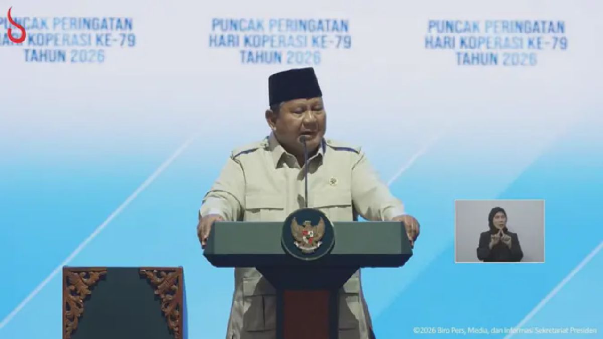 Prabowo Hadiri Puncak Hari Koperasi Nasional Ke-79 di Jakarta