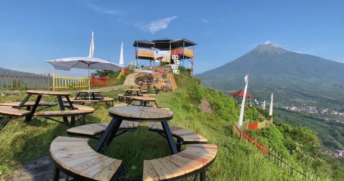 TEMANGGUNG — Wisata Puncak Botorono di Kecamatan Kledung, Kabupaten Temanggung, semakin kokoh