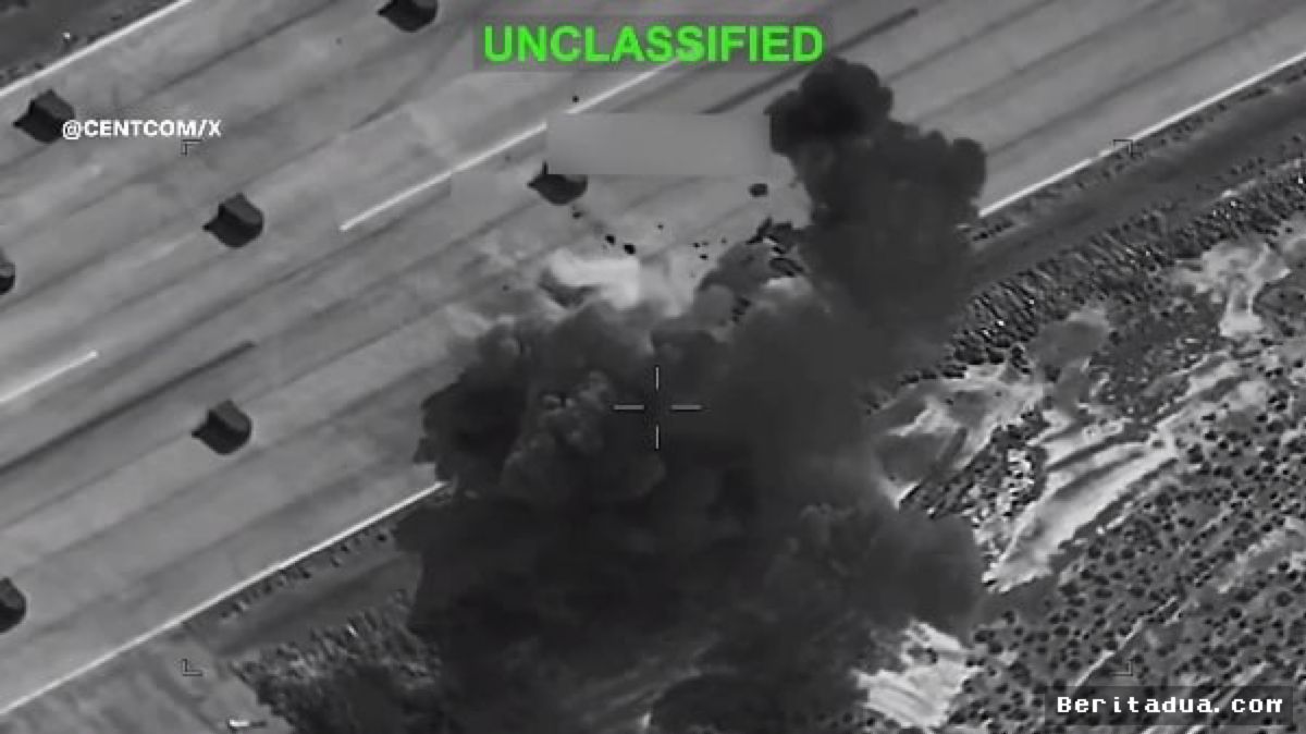 AS Serang 170 Target Militer Iran, 3 Anggota IRGC Tewas