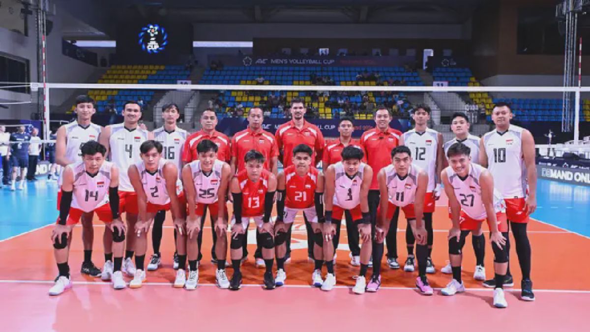 Timnas Voli Indonesia Kalah dari Korea Selatan di Piala